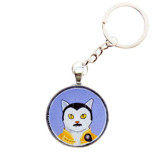 Llavero Gatito Freddie Mercury