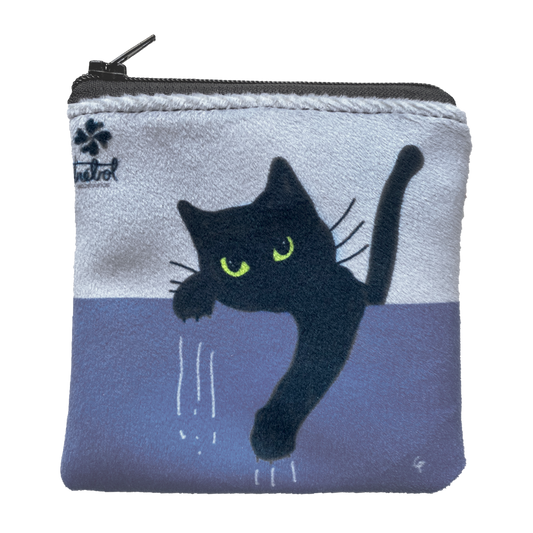 Monedero Cat Pop Gris