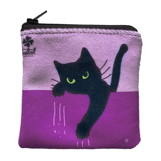 Monedero Cat Pop Morado