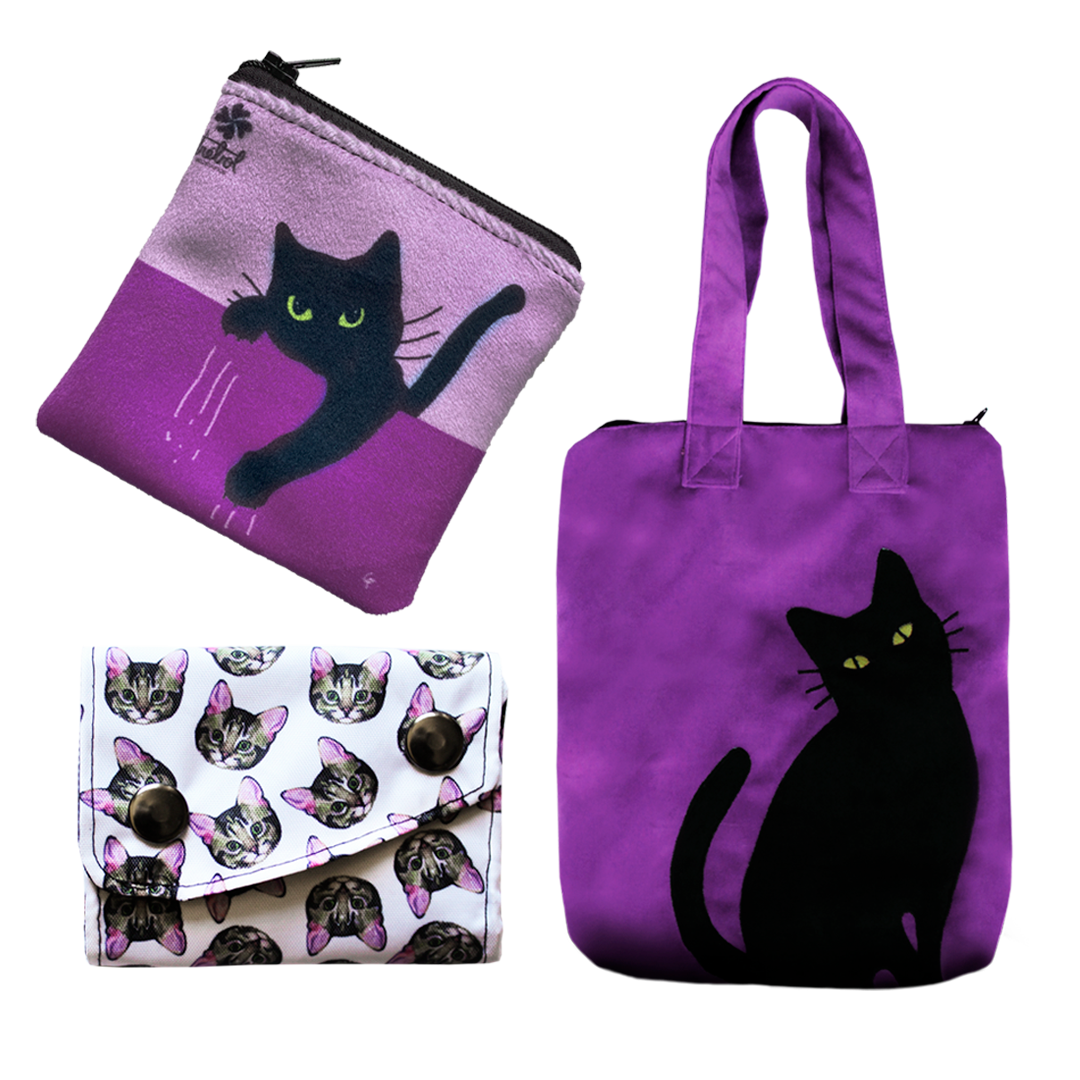 Pack Cat Morado