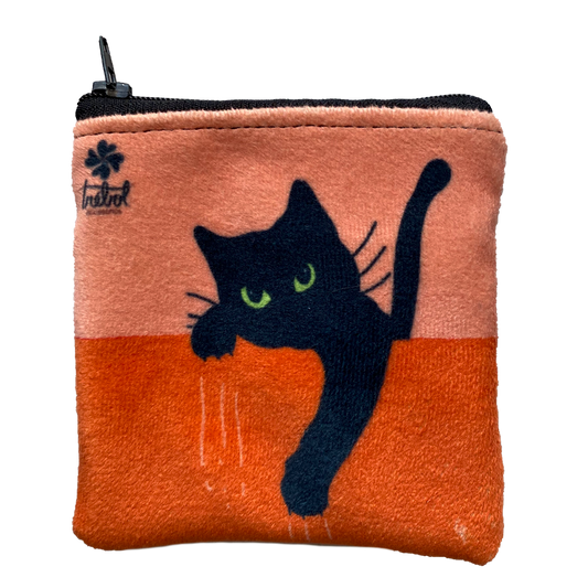 Monedero Cat Pop Naranja