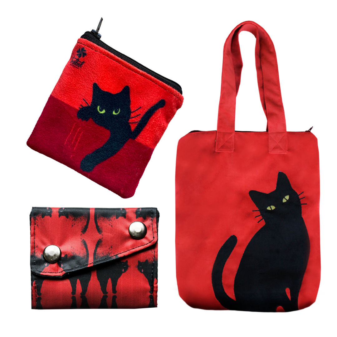 Pack Cat Rojo