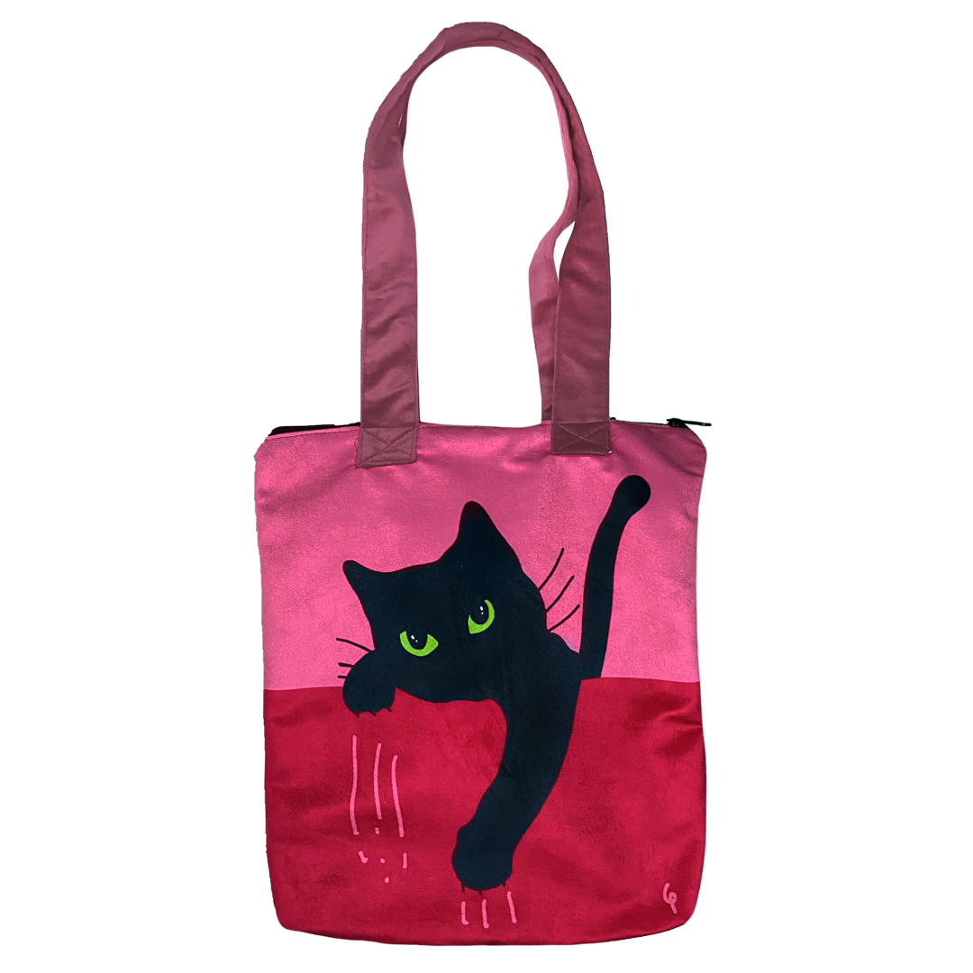 Totebag Michi Rasguño Rosa