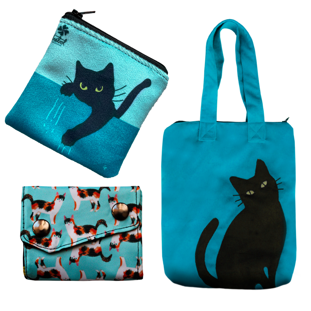 Pack Cat Turquesa